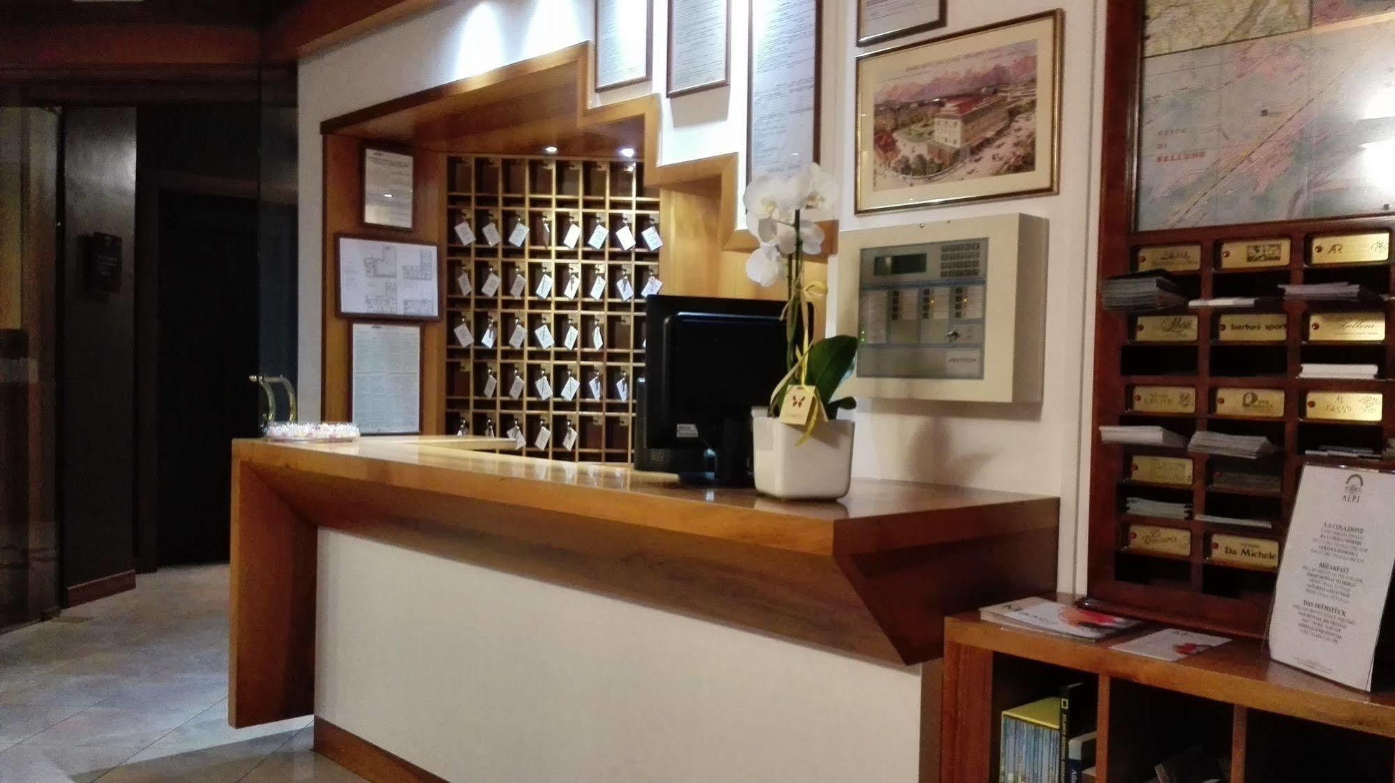Albergo Delle Alpi Belluno Luaran gambar